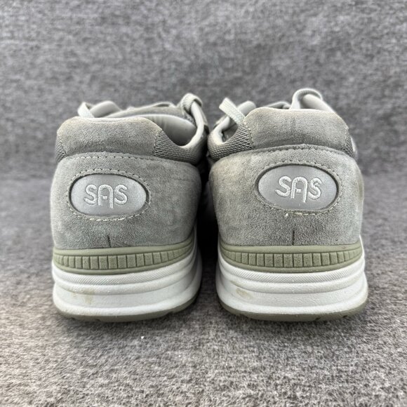 ✅SAS Shoes Mens 13M Journey Mesh Lace Up Triple Comfort Gray Leather Made In USA - Picture 7 of 10